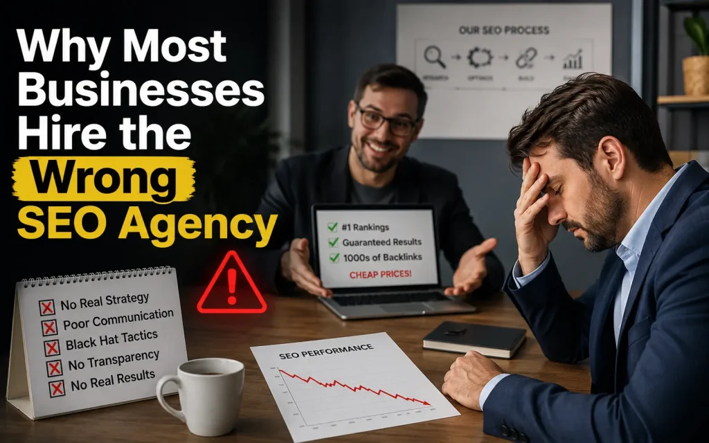 why most businesses hire the wrong seo agency