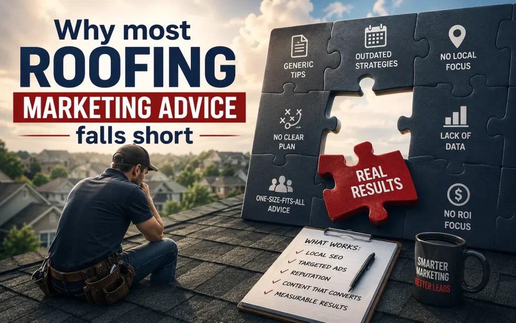 why most roofing marketing advice falls short